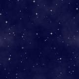 Starfield stars in night sky