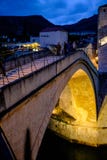 Stari η περισσότερη είσοδος αψίδων γεφυρών, Μοστάρ, Βοσνία-Ερζεγοβίνη στοκ εικόνες Stari η περισσότερη είσοδος αψίδων γεφυρών, Μοστάρ, Βοσνία-Ερζεγοβίνη στοκ εικόνες