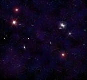 Starry Background Of Outer Space Royalty Free Stock Image