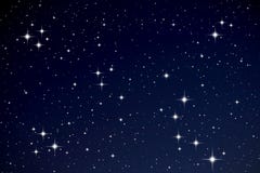 Stars In The Night Sky Royalty Free Stock Photography
