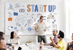 Startup New Business Launch Development Concept royalty free stock image Startup New Business Launch Development Concept royalty free stock image