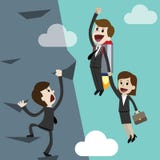 Startup дело, плоская иллюстрация дизайна Бизнесмен и коммерсантка на ракете работа команды иллюстрация штока Startup дело, плоская иллюстрация дизайна Бизнесмен и коммерсантка на ракете работа команды иллюстрация штока