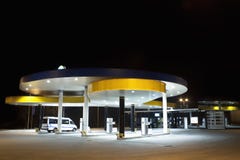 Station service Image libre de droits Station service Image libre de droits