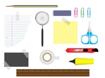 Stationery, Paper, Notes, Docu Royalty Free Stock Photos Stationery, Paper, Notes, Docu Royalty Free Stock Photos