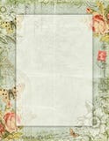 Stationnaire floral de style chic minable imprimable de vintage avec des papillons illustration de vecteur Stationnaire floral de style chic minable imprimable de vintage avec des papillons illustration de vecteur