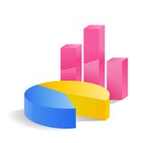 Statistics Icon Royalty Free Stock Photos