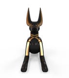 Statua di Anubis dell'Egiziano royalty illustrazione gratis Statua di Anubis dell'Egiziano royalty illustrazione gratis