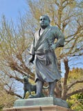 Statua di Saigo Takamori al parco di Ueno, Giappone fotografia stock libera da diritti Statua di Saigo Takamori al parco di Ueno, Giappone fotografia stock libera da diritti