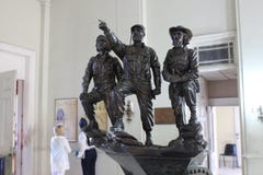 Statua Fidel Castro, Che Guevara i Camilo Cienfuegos, fotografia royalty free Statua Fidel Castro, Che Guevara i Camilo Cienfuegos, fotografia royalty free