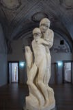 Statua Michelangelo w Rondanini Pieta muzeum w Mediolan obrazy royalty free Statua Michelangelo w Rondanini Pieta muzeum w Mediolan obrazy royalty free