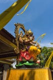 Statua z mech w Bali, Indonezja obraz stock Statua z mech w Bali, Indonezja obraz stock