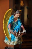 The statue in a beautiful royalty free stock photography The statue in a beautiful royalty free stock photography