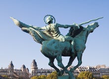 Statue de La France Renaissante. Paris photos stock Statue de La France Renaissante. Paris photos stock