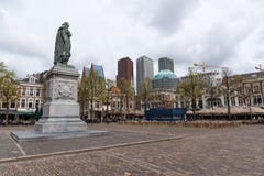 Statue de Willem d'orange chez le Plein la Haye image stock Statue de Willem d'orange chez le Plein la Haye image stock