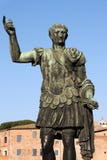 Statue of emperor Trajan Stock Image Statue of emperor Trajan Stock Image
