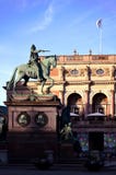 Statue of King Gustav II Adolf Adolph at Gustav Adolf`s Square in central Stockholm, Sweden