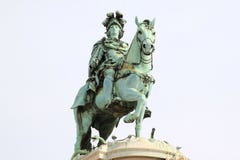 Statue of King José I at Palace Square in Lisbon