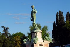 Statue Of David By Michelangelo, Replica Stock Image Statue Of David By Michelangelo, Replica Stock Image