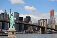 Statue Of Liberty And New York City Skyline Royalty Free Stock Photos Statue Of Liberty And New York City Skyline Royalty Free Stock Photos
