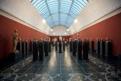 Statues at an art museum royalty free stock photo Statues at an art museum royalty free stock photo