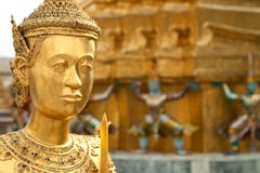 Statues Grand Palace Bangkok Royalty Free Stock Photos Statues Grand Palace Bangkok Royalty Free Stock Photos