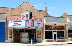 Stax enregistre le musée de la musique, Memphis Tennessee image stock Stax enregistre le musée de la musique, Memphis Tennessee image stock