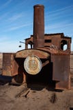 Steam Engine At The Humberstone Saltpeter Works Stock Photo Steam Engine At The Humberstone Saltpeter Works Stock Photo