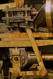 Steam Locomotive Engineering Detail Royalty Free Stock Photos