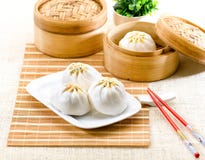 Steamed Dumpling Chinese Style Food Royalty Free Stock Image