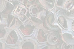 Steampunk background, machine parts, large gears and chains from machines and tractors. stock photography Steampunk background, machine parts, large gears and chains from machines and tractors. stock photography