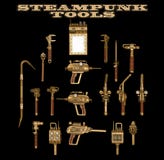 Steampunk hand tools