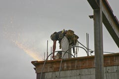 Steel worker royalty free stock photo Steel worker royalty free stock photo