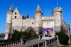 Steen Castle, Antwerp, Belgium Royalty Free Stock Images Steen Castle, Antwerp, Belgium Royalty Free Stock Images