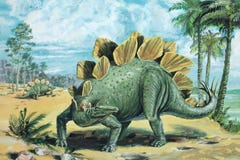 stegosaurus vektor abbildung stegosaurus vektor abbildung