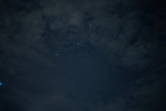 Stelle in cielo della notte fotografie stock libere da diritti Stelle in cielo della notte fotografie stock libere da diritti