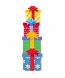 Stelt illustratie decoratieve Kerstmis voor royalty-vrije illustratie Stelt illustratie decoratieve Kerstmis voor royalty-vrije illustratie