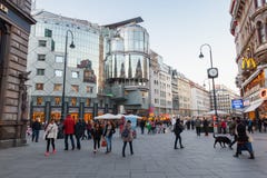 Stephansplatz, Βιέννη, Αυστρία στοκ εικόνες Stephansplatz, Βιέννη, Αυστρία στοκ εικόνες