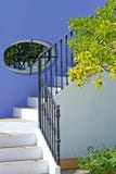 Steps Of House In Spanish Pueblo Stock Image