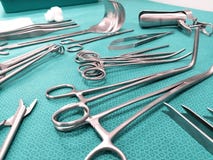 Sterile Surgical Instruments royalty free stock image Sterile Surgical Instruments royalty free stock image