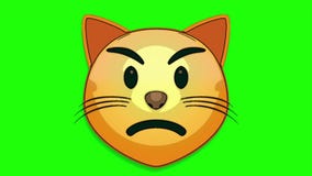 Cartoon Cat Emoji by barsrsindshop
