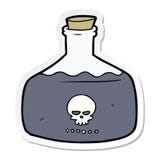 Sticker Of A Cartoon Vial Of Assassin Poison Royalty Free Stock Photo Sticker Of A Cartoon Vial Of Assassin Poison Royalty Free Stock Photo