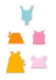 Stickers: A Girl S Summer Wardrobe Stock Image Stickers: A Girl S Summer Wardrobe Stock Image