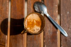 Still life. Cup of coffe in summer stock photos Still life. Cup of coffe in summer stock photos