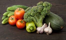 Still Life With Vegetables Stock Image