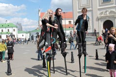 stilts fotografia stock stilts fotografia stock