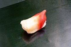 The Stimpson surf clam or hokkigai sushi