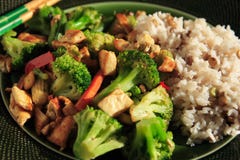 Stir Fry Royalty Free Stock Photography Stir Fry Royalty Free Stock Photography