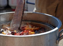 Stirring Crawfish Stock Photo Stirring Crawfish Stock Photo