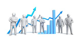 Stock market concept, stock illustration Stock market concept, stock illustration