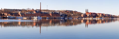 Stockholm south panorama. royalty free stock photography Stockholm south panorama. royalty free stock photography